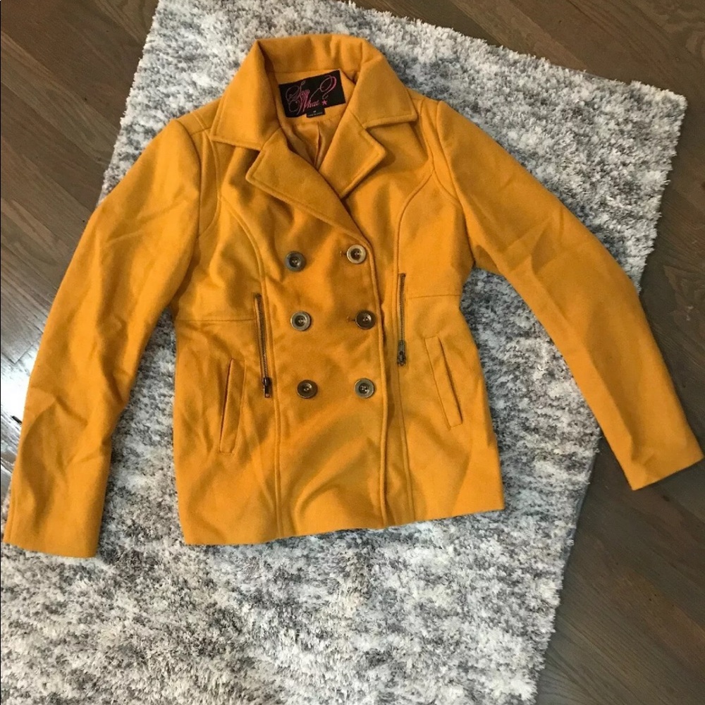 Say What Pea Coat, Size M